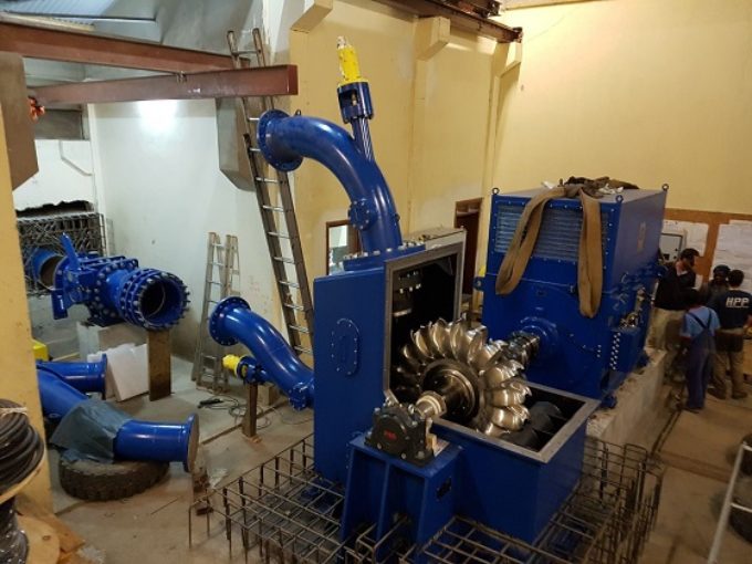 Installation turbine Pelton de 1.5 MW en RDC (Congo)